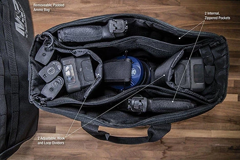 Fillet And Release Fishing Co. M&P Officer Tactical Range Bag.