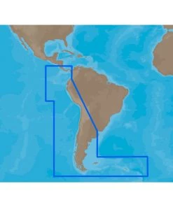 Cartography C-MAP MAX SA-M500 - Costa Rica-Chile-Falklands - C-Card [SA-M500C-CARD]
