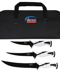 Fillet And Release Fishing Co. Danco Pro Series Knive Kit With Rollup Bag