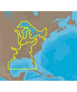 Cartography C-MAP MAX NA-M023 - U.S. Gulf Coast & Inland Rivers - SD Card [NA-M023SDCARD]