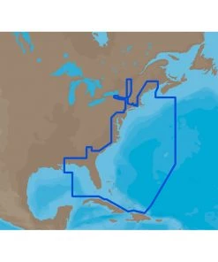 C-MAP MAX NA-M022 - U.S. East Coast & The Bahamas - SD Card [NA-M022SDCARD] Cartography