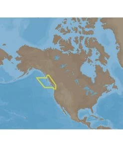 C-MAP MAX NA-M025 - Canada West - SD Card [NA-M025SDCARD] Cartography