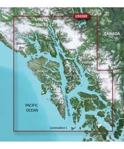 Cartography Garmin BlueChart G3 Vision HD - VUS026R - Wrangell/Juneau/Sitka - MicroSD/SD [010-C0727-00]