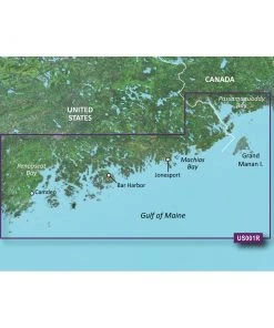 Cartography Garmin BlueChart G3 Vision HD - VUS001R - North Maine - MicroSD/SD [010-C0702-00]