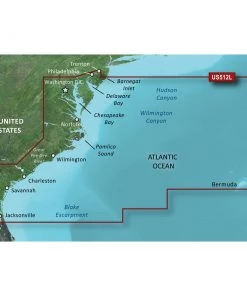 Garmin BlueChart G3 Vision HD - VUS512L - Mid-Atlantic - MicroSD/SD [010-C0741-00] Cartography