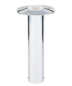 Lee's Tackle Lee's 0 Degree Stainless Steel Flush Mount Rod Holder - 2.25" O.D. [RH532VS] Fishing Rod Holders
