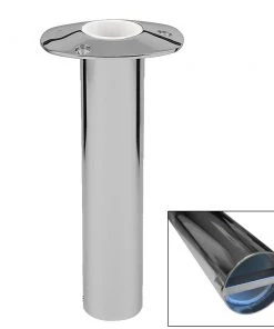 Lee's Tackle Lees 0 Stainless Steel Bar Pin Rod Holder - 2" O.D. [RH527VS/XS] Fishing Rod Holders