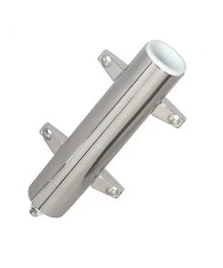 Lee's Tackle Fishing Rod Holders Lee's Stainless Steel Heavy Duty Bulkhead Mount W/Swivel Base 2.25" OD X 10.5" Tube [RH570]