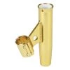 Lee's Tackle Lee's Clamp-On Rod Holder - Gold Aluminum - Vertical Mount - Fits 1.660" O.D. Pipe [RA5003GL]
