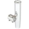Lee's Tackle Lee's Clamp-On Rod Holder - Silver Aluminum - Horizontal Mount - Fits 1.660" O.D. Pipe [RA5203SL]