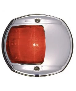 Marine Lighting Perko LED Side Light - Red - 12V - Chrome Plated Housing [0170MP0DP3]
