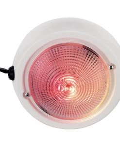 Perko Dome Light W/Red & White Bulbs [1263DP1WHT]