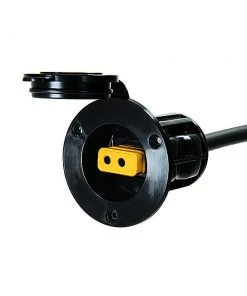 Downrigger Accessories Cannon Flush Mount Power Port - Black [1903012]