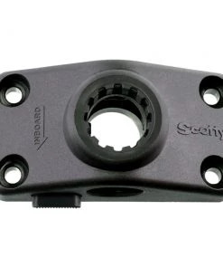 Scotty 241 Locking Combination Side Or Deck Mount - Black [241L-BK]