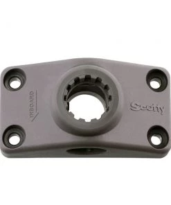 Fishing Rod Holders Scotty 241 Combination Side Or Deck Mount - Grey [241-GR]
