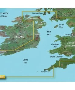 Garmin BlueChart G3 HD - HXEU004R - Irish Sea - MicroSD/SD [010-C0763-20] Cartography