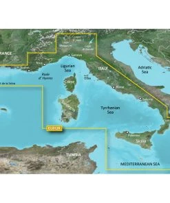 Garmin BlueChart G3 HD - HXEU012R - Italy West Coast - MicroSD/SD [010-C0770-20] Cartography