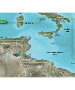 Cartography Garmin BlueChart G3 HD - HXEU013R - Italy Southwest Tunisia - MicroSD/SD [010-C0771-20]
