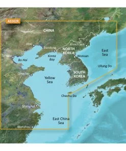 Cartography Garmin BlueChart G3 HD - HXAE002R - Yellow Sea - MicroSD/SD [010-C0877-20]