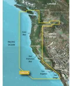 Cartography Garmin BlueChart G3 Vision HD - VUS037R - Vancouver - San Diego - MicroSD/SD [010-C1003-00]