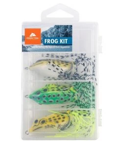 Fillet And Release Fishing Co. Ozark Trail 3-Piece Frog Kit With Utility Box