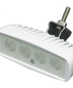 Marine Lighting Lumitec Caprera LED Cockpit Flood Light - Bracket Mount - White [101040]
