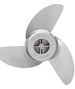 Trolling Motor Accessories MotorGuide Metal Machete III Blade Aluminum Weedless Prop 3.5" [MGA087M]