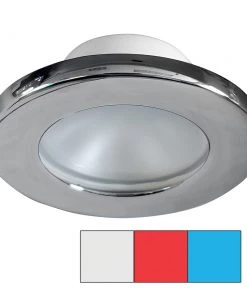 I2Systems Inc I2Systems Apeiron A3120 Screw Mount Light - Red, Cool White & Blue - Chrome Finish [A3120Z-11HAE]