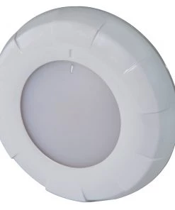 Lumitec Aurora LED Dome Light - White Finish - White/Red Dimming [101076] Marine Lighting