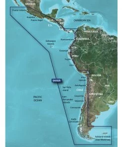 Garmin BlueChart G3 Vision HD - VSA002R - South America West Coast - MicroSD/SD [010-C1063-00] Cartography