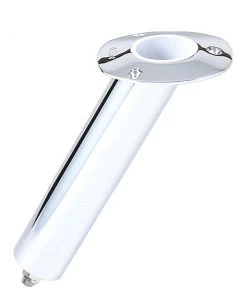 Lee's Tackle Lee's 30 Degree SS Flush Mount Swivel Base Rod Holder - 2" X 9" - Medium [RH5365]