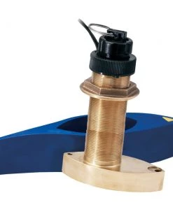 Garmin B744VL Long Stem Bronze Thru-Hull Depth/Temp/Speed W/FB - 8 Pin [010-10193-22]
