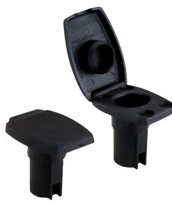 Attwood Marine Attwood Oval 2-Pin Base F/Angled Pole - Black [91022-7] Marine Lighting