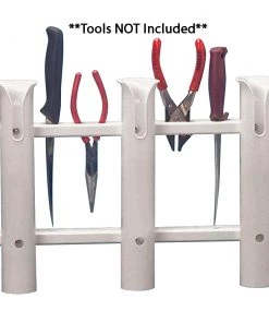 TACO Marine TACO 3-Rod Poly Rod Rack - White [P03-063W]