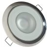 Lumitec Mirage - Flush Mount Down Light - Glass Finish/Polished SS Bezel - 3-Color Red/Blue Non-Dimming W/White Dimming [113118]