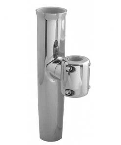 TACO Marine TACO Stainless Steel Clamp-On Adjustable Rod Holder - 1-1/16" & 1-5/16" O.D. (Pipe), 1-1/4" O.D. (Tube) [F16-2623POL-1]