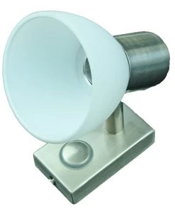 Lunasea Lighting Lunasea LED Wall Mount Light Fixture - Touch Dimming - Brushed Nickel - Warm White - 3W [LLB-33EW-81-OT] Marine Lighting