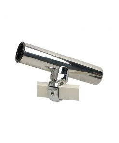 C.E. Smith Pontoon Square Rail Adjustable Clamp-On Rod Holder [55108A]