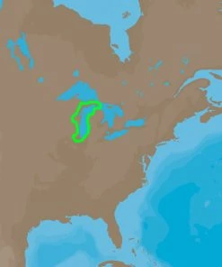 C-MAP 4D NA-D931 Lake Michigan [NA-D931] Cartography