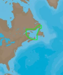 C-MAP 4D NA-D936 Gulf Of St. Lawrence [NA-D936] Cartography