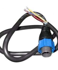 Transducer Accessories Lowrance Adapter Cable 7-Pin Blue To Bare Wires [000-10046-001]