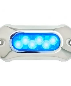 Attwood Marine Attwood Light Armor Underwater LED Light - 6 LEDs - Blue [65UW06B-7]