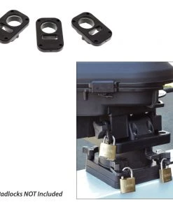 Scotty 3134 Downrigger Security System 3-Piece Locking Plates W/o Padlocks [3134]