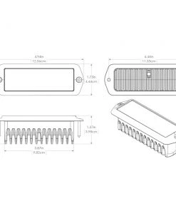 Marine Lighting Lumitec CapriLT - LED Flood Light - White Finish - White Non-Dimming [101288]