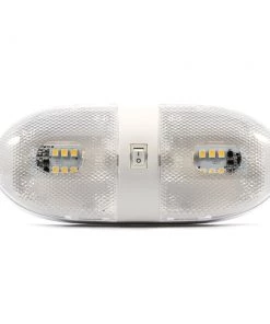 Camco LED Double Dome Light - 12VDC - 320 Lumens [41321]