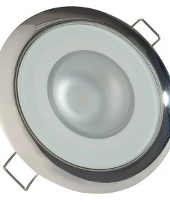 Marine Lighting Lumitec Mirage Flush Mount Down Light Spectrum RGBW - Polished Bezel [113117]