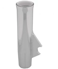 TACO Marine TACO Flared Weld-On Rod Holder 9-3/4"L X 1-3/4"ID - White Liner Polished Finish - 3/8" Coped Blade [F31-2230BXY-4A]