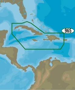 C-MAP 4D NA-D965 - Cuba, Dominican Republic, Caymans & Jamaica [NA-D965]