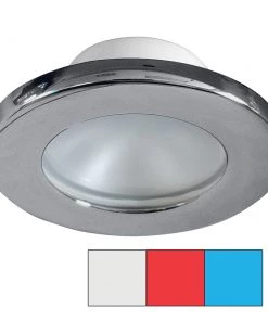 I2Systems Inc I2Systems Apeiron A3120 Screw Mount Light - Red, Cool White & Blue - Brushed Nickel Finish [A3120Z-41HAE] Marine Lighting