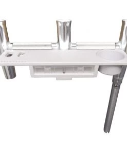 TACO Marine TACO Deluxe Trident Rod Holder Cluster Offset W/Tool Caddy [F31-0781BXY-1] Fishing Rod Holders